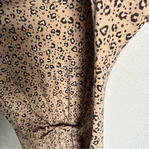 Aerie Knot Front Printed T-Shirt Dress - Picture 7 of 11